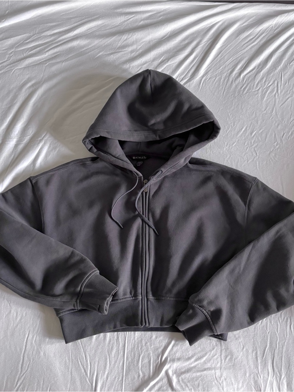Athleta Cropped Hoodie